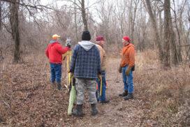 Crossing site survey crew