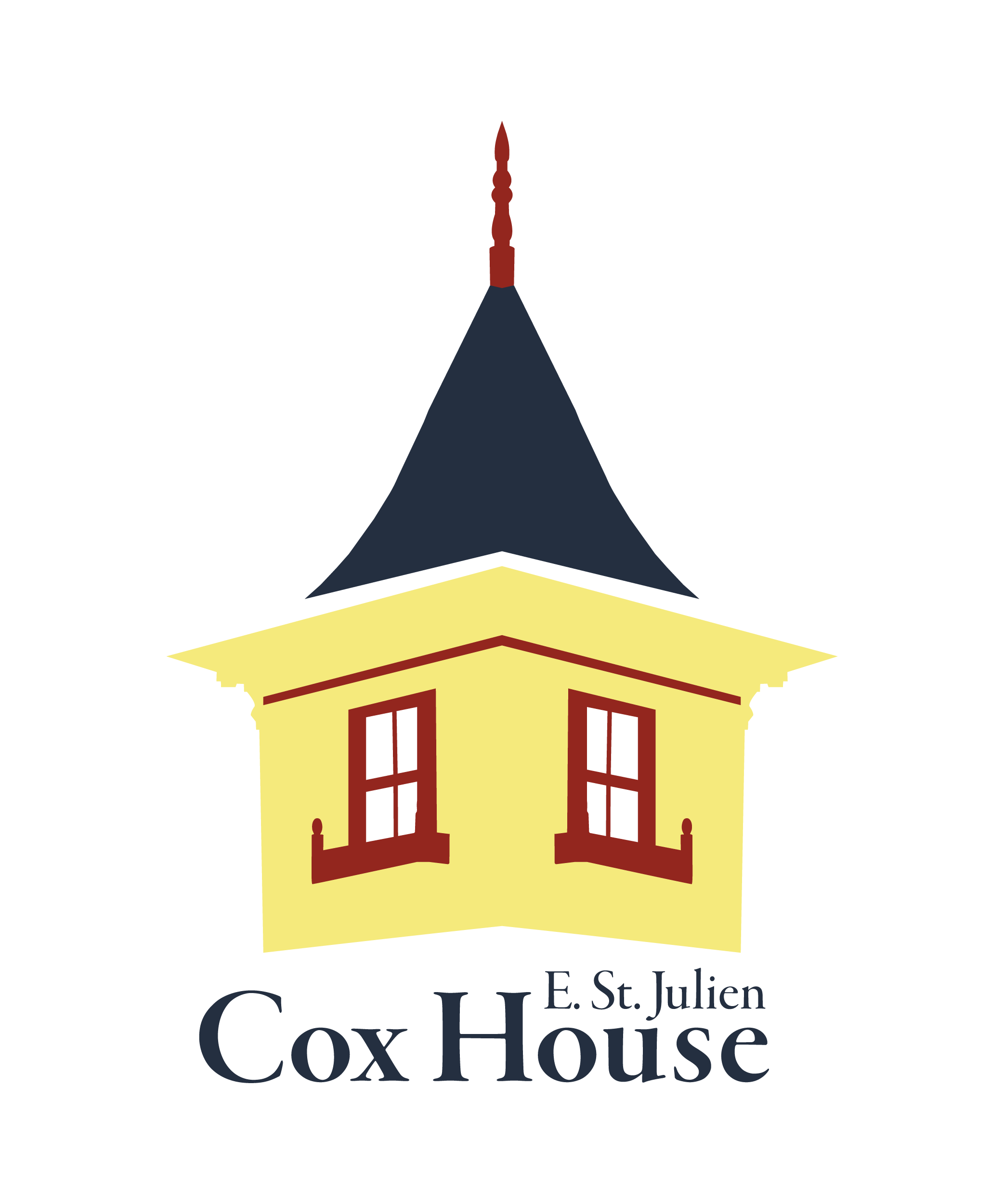 Cox House-Logo-Web-Full Color-White